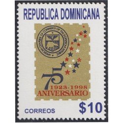 Rep. Dominicana 1302 1998 75 Aniversario América Chambers of commerce MNH Rep. Dominicana 1302 1998 75 Aniversario América Chambers of commerce MNH