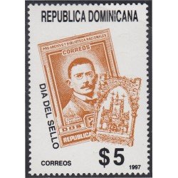 Rep. Dominicana 1288 1997 Día del sello MNH Rep. Dominicana 1288 1997 Día del sello MNH