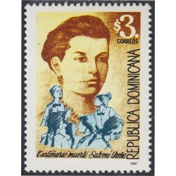 Rep. Dominicana 1271 1997 Salomé Ureña MNH Rep. Dominicana 1271 1997 Salomé Ureña MNH