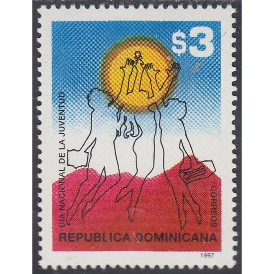 Rep. Dominicana 1270 1997 Dia Nacional de la Juventud MNH Rep. Dominicana 1270 1997 Dia Nacional de la Juventud MNH