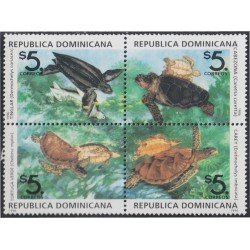 Rep. Dominicana 1244/47 1996 Fauna Marina Galápagos MNH Rep. Dominicana 1244/47 1996 Fauna Marina Galápagos MNH