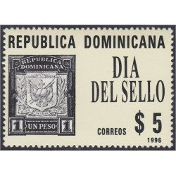Rep. Dominicana 1238 1996 Día del sello MNH Rep. Dominicana 1238 1996 Día del sello MNH