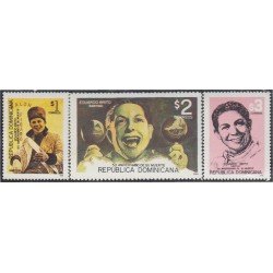 Rep. Dominicana 1198/00 1996 Eduardo Brito MNH Rep. Dominicana 1198/00 1996 Eduardo Brito MNH