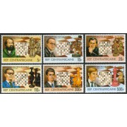 AJZ1Rep.Centroafricana  Nº 573/6 + A-280/1 907/12  1983  MNH