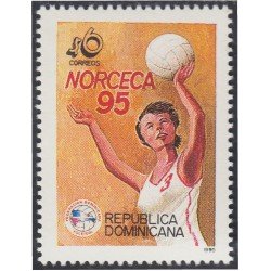 Rep. Dominicana 1192 1995 Norceca Federación Dominicana de Voleibol MNH Rep. Dominicana 1192 1995 Norceca Federación Dominicana de Voleibol MNH