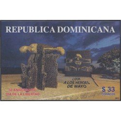Rep. Dominicana HB 55 2011 50 Aniversario díade la Libertad Loor a los héroes de mayo MNH Rep. Dominicana HB 55 2011 50 Aniversario díade la Libertad Loor a los héroes de mayo MNH