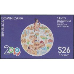 Rep. Dominicana HB 53 2010 Santo Domingo capital de la cultura americana MNH Rep. Dominicana HB 53 2010 Santo Domingo capital de la cultura americana MNH