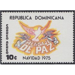 Rep. Dominicana A- 281 1975 Navidad Christmas MNH