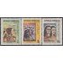 Rep. Dominicana A- 276/78 1975 Jefes de tribus tainas MNH