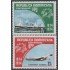 Rep. Dominicana A- 266/67 1974 Centenario de la UPU MNH