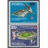 Rep. Dominicana A- 259/60 1974 XII Juegos deportivos Centroamericanos y del Caribe MNH