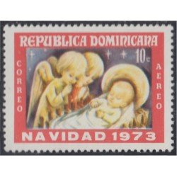 Rep. Dominicana A- 257 1973 Navidad Christmas MNH Rep. Dominicana A- 257 1973 Navidad Christmas MNH