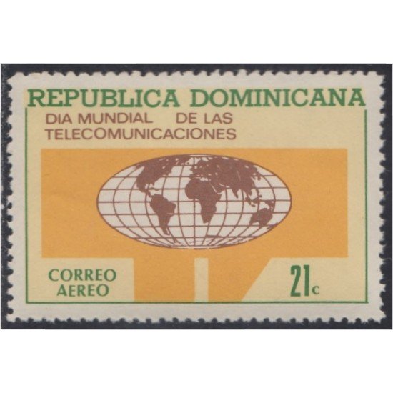 Rep. Dominicana A- 235 1972 Día Mundial de las Telecomunicaciones MNH Rep. Dominicana A- 235 1972 Día Mundial de las Telecomunicaciones MNH