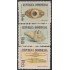 Rep. Dominicana A- 232/34 1972 Arte Taíno Vaso Trompeta Espátulas MNH