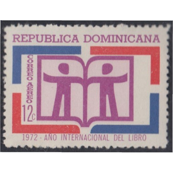 Rep. Dominicana A- 230 1972 Año Internacional del libro MNH Rep. Dominicana A- 230 1972 Año Internacional del libro MNH