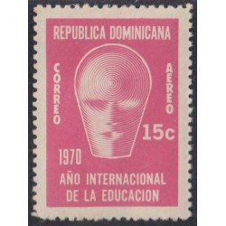 Rep. Dominicana A- 219 1970 Año Internacional de la Educación MNH Rep. Dominicana A- 219 1970 Año Internacional de la Educación MNH