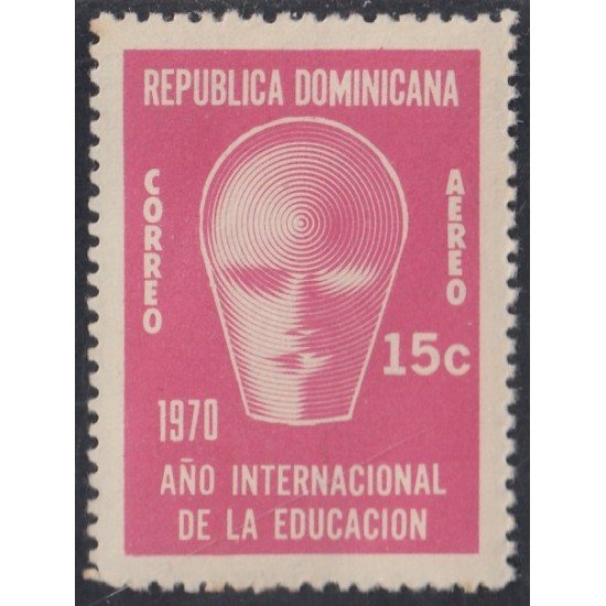 Rep. Dominicana A- 219 1970 Año Internacional de la Educación MNH Rep. Dominicana A- 219 1970 Año Internacional de la Educación MNH
