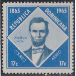 Rep. Dominicana A- 179 1965 Abraham Lincoln MNH Rep. Dominicana A- 179 1965 Abraham Lincoln MNH