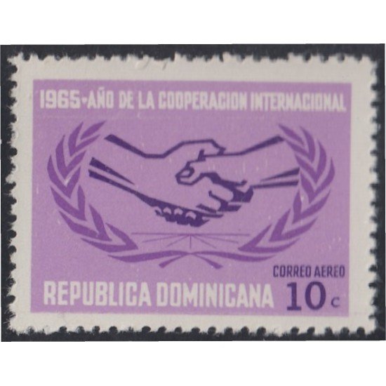 Rep. Dominicana A- 177 1965 Año de la cooperación Internacional MNH Rep. Dominicana A- 177 1965 Año de la cooperación Internacional MNH