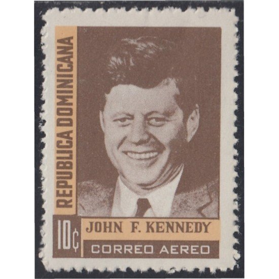Rep. Dominicana A- 176 1964 John F. Kennedy MNH Rep. Dominicana A- 176 1964 John F. Kennedy MNH