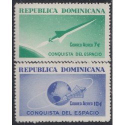 Rep. Dominicana A- 173/74 1964 Conquista del Espacio MNH Rep. Dominicana A- 173/74 1964 Conquista del Espacio MNH
