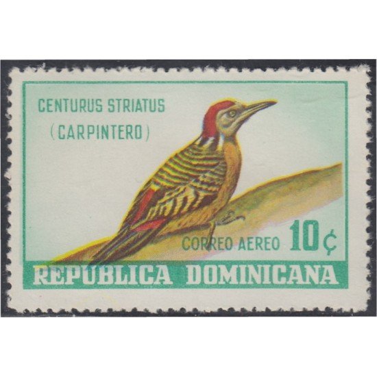 Rep. Dominicana A- 172 1964 Pájaro Carpintero Bird MNH Rep. Dominicana A- 172 1964 Pájaro Carpintero Bird MNH