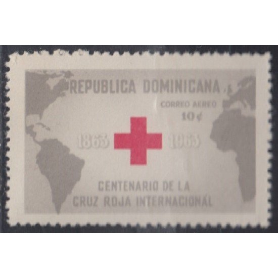 Rep. Dominicana A- 165 1963 Centenario de Cruz Roja Internacional MNH Rep. Dominicana A- 165 1963 Centenario de Cruz Roja Internacional MNH