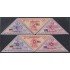 Rep. Dominicana A- 117/22 1958 Olimpiadas Estocolmo 1956 Disciplinas Ecuestrismo Disco Atletismo MNH