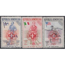Rep. Dominicana A- 105/07 1957 Olimpiadas Disciplina Atletismo MNH Rep. Dominicana A- 105/07 1957 Olimpiadas Disciplina Atletismo MNH