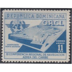 Rep. Dominicana A- 100 1956 III Conferencia Regional de Navegación MNH Rep. Dominicana A- 100 1956 III Conferencia Regional de Navegación MNH