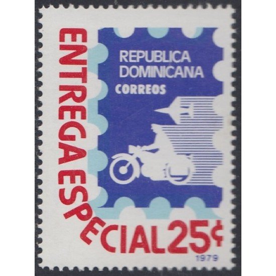 Rep. Dominicana Urgentes 9 1979 Entrega especial MNH Rep. Dominicana Urgentes 9 1979 Entrega especial MNH