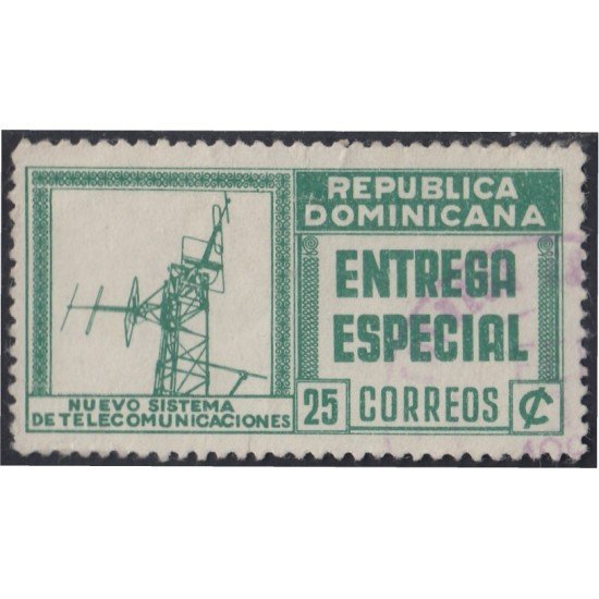 Rep. Dominicana Urgentes 7 1957 Entrega especial Nuevo sistema de comunicaciones usados Rep. Dominicana Urgentes 7 1957 Entrega especial Nuevo sistema de comunicaciones usados