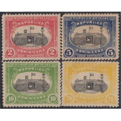 Rep.Dominicana Servicio Oficial 1/4 1902 27 de febrero Sin goma Rep.Dominicana Servicio Oficial 1/4 1902 27 de febrero Sin goma