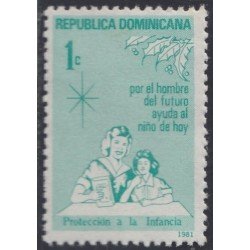 Rep. Dominicana Beneficencia 65 1983 Protección a la infancia MNH Rep. Dominicana Beneficencia 65 1983 Protección a la infancia MNH