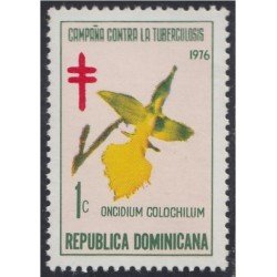 Rep. Dominicana Beneficencia 52 1976 Campaña antituberculosa Flores flowers MNH Rep. Dominicana Beneficencia 52 1976 Campaña antituberculosa Flores flowers MNH