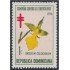 Rep. Dominicana Beneficencia 52 1976 Campaña antituberculosa Flores flowers MNH