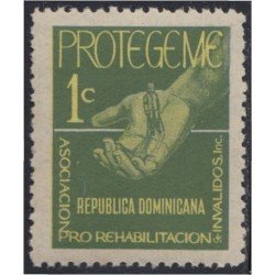 Rep. Dominicana Beneficencia 35 1968-69 Asociación de rehabilitación de inválidos MNH Rep. Dominicana Beneficencia 35 1968-69 Asociación de rehabilitación de inválidos MNH