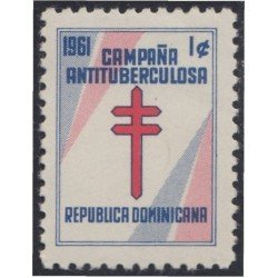 Rep. Dominicana Beneficencia 21 1961 Campaña antituberculosa MNH Rep. Dominicana Beneficencia 21 1961 Campaña antituberculosa MNH