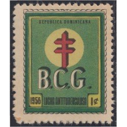 Rep. Dominicana Beneficencia 16 1956 Lucha antituberculosa MNH Rep. Dominicana Beneficencia 16 1956 Lucha antituberculosa MNH