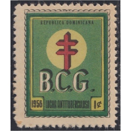 Rep. Dominicana Beneficencia 16 1956 Lucha antituberculosa MNH Rep. Dominicana Beneficencia 16 1956 Lucha antituberculosa MNH
