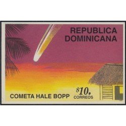 Rep. Dominicana HB 45 1997 Cometa Hale Bopp MNH Rep. Dominicana HB 45 1997 Cometa Hale Bopp MNH