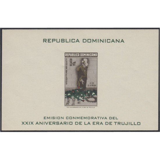 Rep. Dominicana HB 21 1959 Aniversario Era Trujillo MNH Rep. Dominicana HB 21 1959 Aniversario Era Trujillo MNH