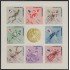 Rep. Dominicana HB 7A 1957 Olimpiadas Atletismo Modalidades MNH Sin dentar