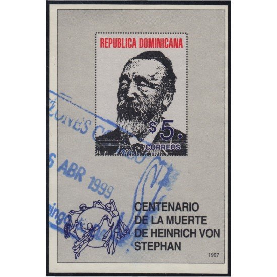 Rep. Dominicana HB 46 1997 Heinrich Von Stephan usados Rep. Dominicana HB 46 1997 Heinrich Von Stephan usados