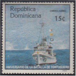 Rep. Dominicana A- 427 1983 Aniversario de la Batalla de Tortuguero Barco Boat MNH Rep. Dominicana A- 427 1983 Aniversario de la Batalla de Tortuguero Barco Boat MNH