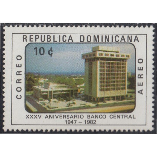 Rep. Dominicana A- 421 1982 XXXV Aniversario del Banco Central MNH Rep. Dominicana A- 421 1982 XXXV Aniversario del Banco Central MNH