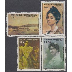 Rep. Dominicana A- 416/19 1982 Pintores dominicanos Retratos MNH Rep. Dominicana A- 416/19 1982 Pintores dominicanos Retratos MNH