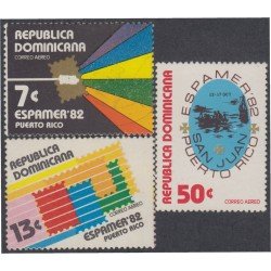 Rep. Dominicana A- 410/12 1982 Espamer 82 San Juan Puerto Rico MNH Rep. Dominicana A- 410/12 1982 Espamer 82 San Juan Puerto Rico MNH