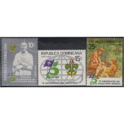 Rep. Dominicana A- 403/05 1982 Baden Powell 75º Aniversario del Escultismo Mundial MNH Rep. Dominicana A- 403/05 1982 Baden Powell 75º Aniversario del Escultismo Mundial MNH