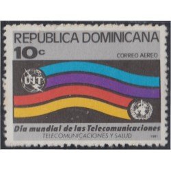 Rep. Dominicana A- 378 1981 Día Mundial de las Telecomunicaciones MNH Rep. Dominicana A- 378 1981 Día Mundial de las Telecomunicaciones MNH